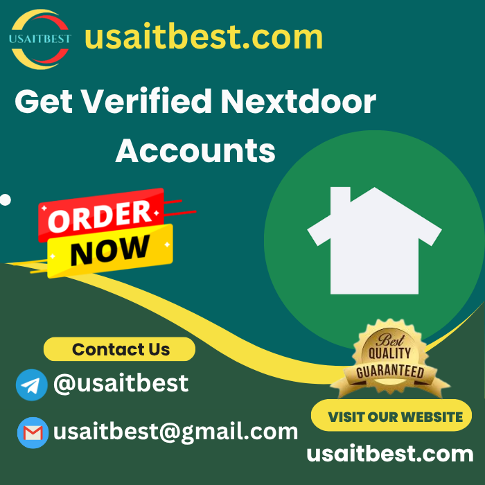 Get Verified Nextdoor Accounts